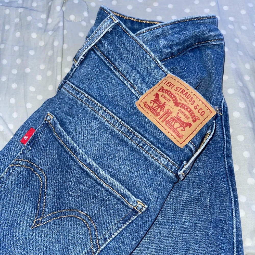 levi strauss 721 high rise skinny ankle 30